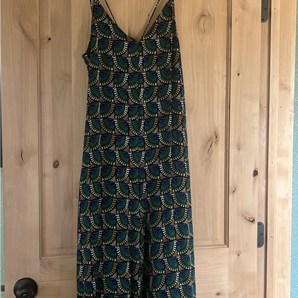 Silk and Salt Peacock Jumpsuit